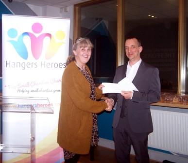 Cheque Presentation evening